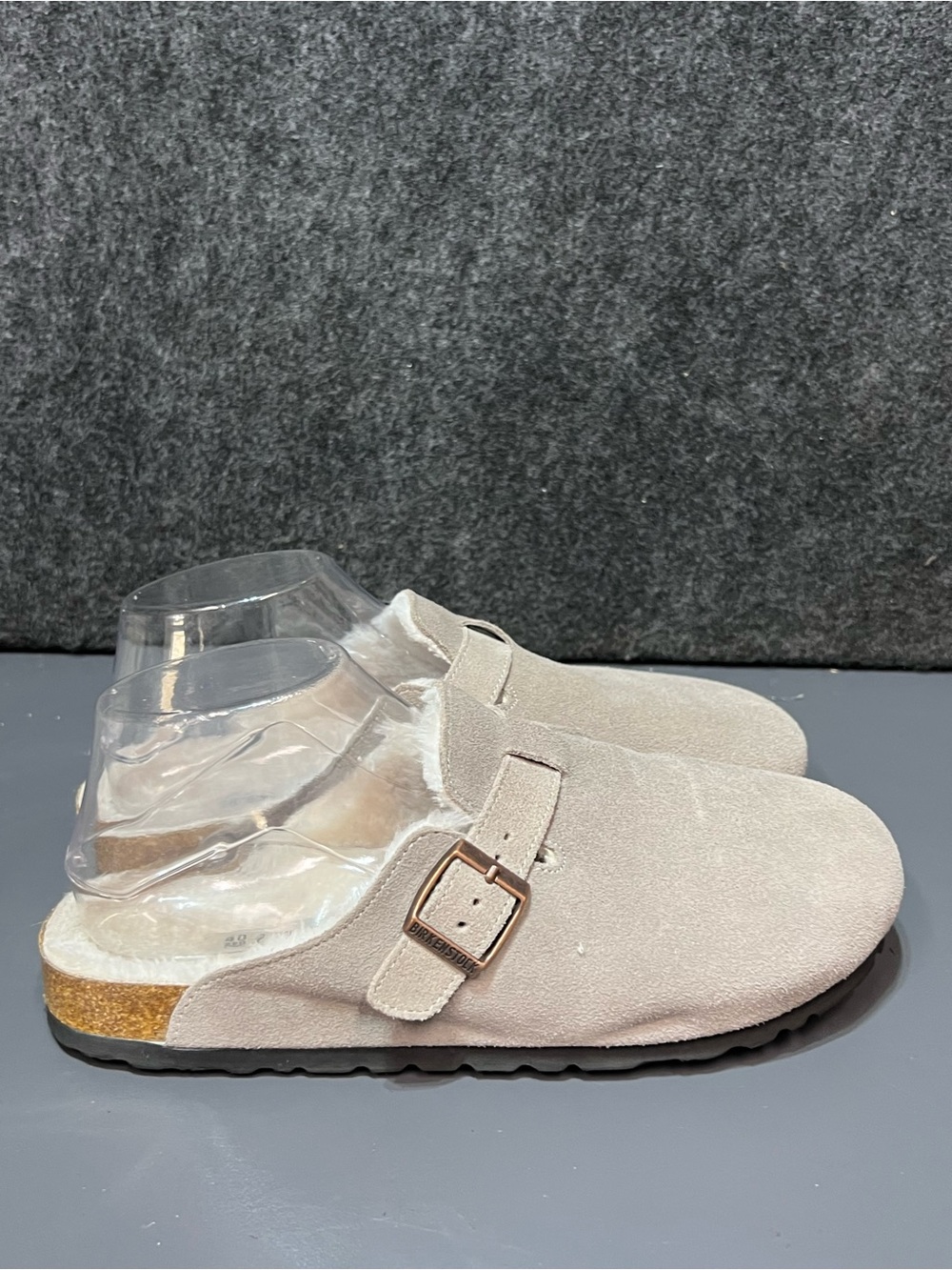Birkenstock Boston Shearling-Lined suede clogs Women’s Size 40 (9-9.5) - Picture 5 of 13